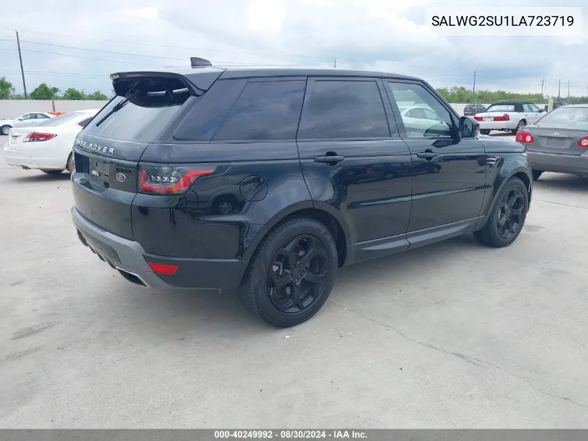 SALWG2SU1LA723719 2020 Land Rover Range Rover Sport Se Mhev