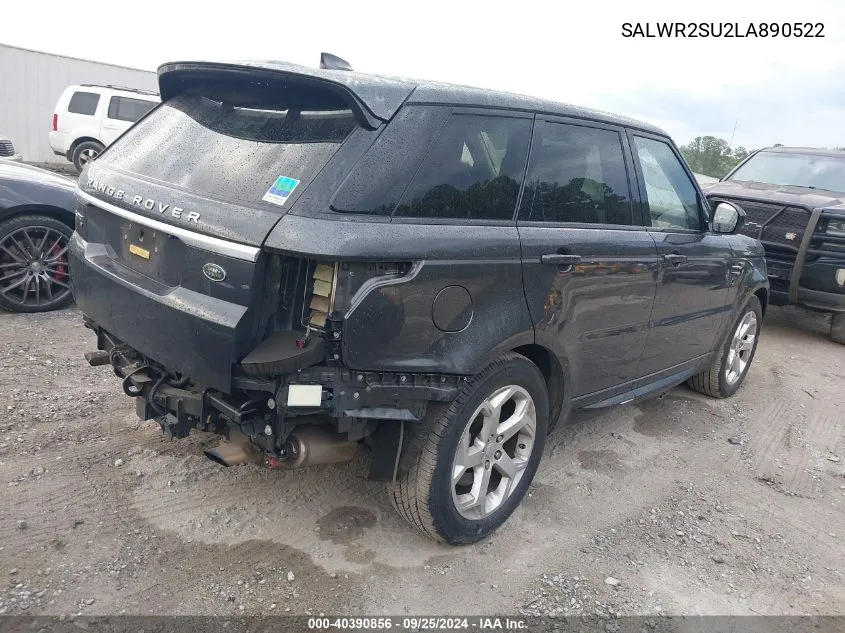 SALWR2SU2LA890522 2020 Land Rover Range Rover Sport Hse Mhev