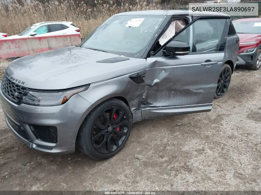 SALWR2SE3LA890697 2020 Land Rover Range Rover Sport Hse Dynamic