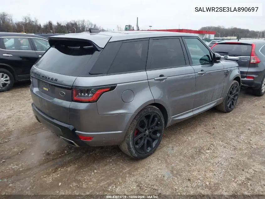 SALWR2SE3LA890697 2020 Land Rover Range Rover Sport Hse Dynamic