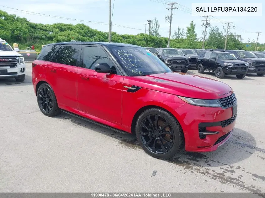 SAL1L9FU3PA134220 2023 Land Rover Range Rover Sport