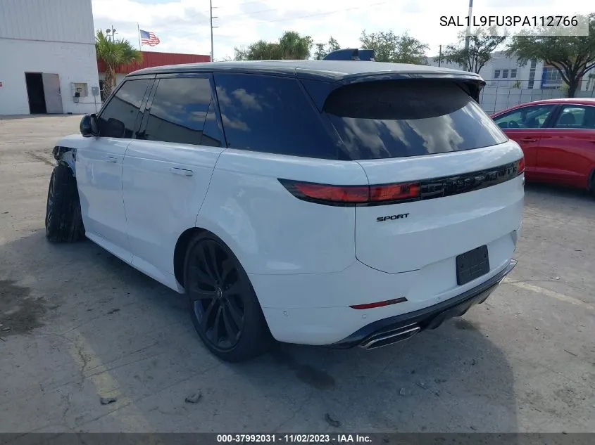 2023 Land Rover Range Rover Sport Se Dynamic VIN: SAL1L9FU3PA112766 Lot: 37992031