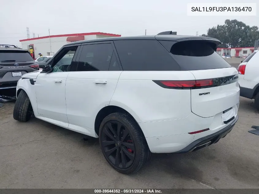 SAL1L9FU3PA136470 2023 Land Rover Range Rover Sport Se Dynamic