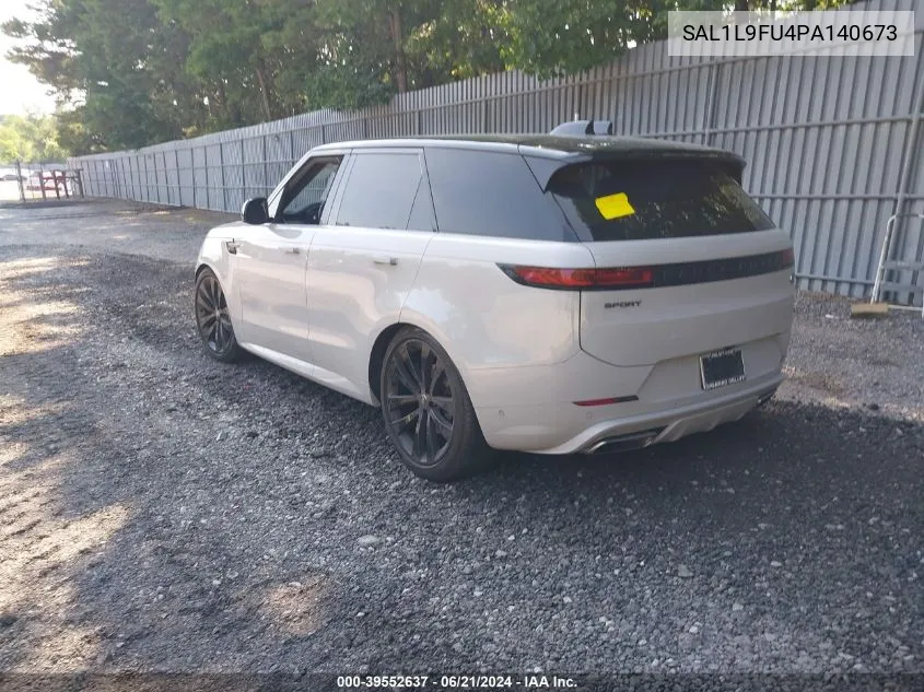 2023 Land Rover Range Rover Sport Se Dynamic VIN: SAL1L9FU4PA140673 Lot: 39552637