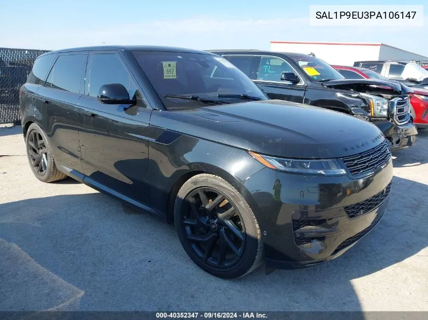 2023 Land Rover Range Rover Sport Dynamic Se VIN: SAL1P9EU3PA106147 Lot: 40352347