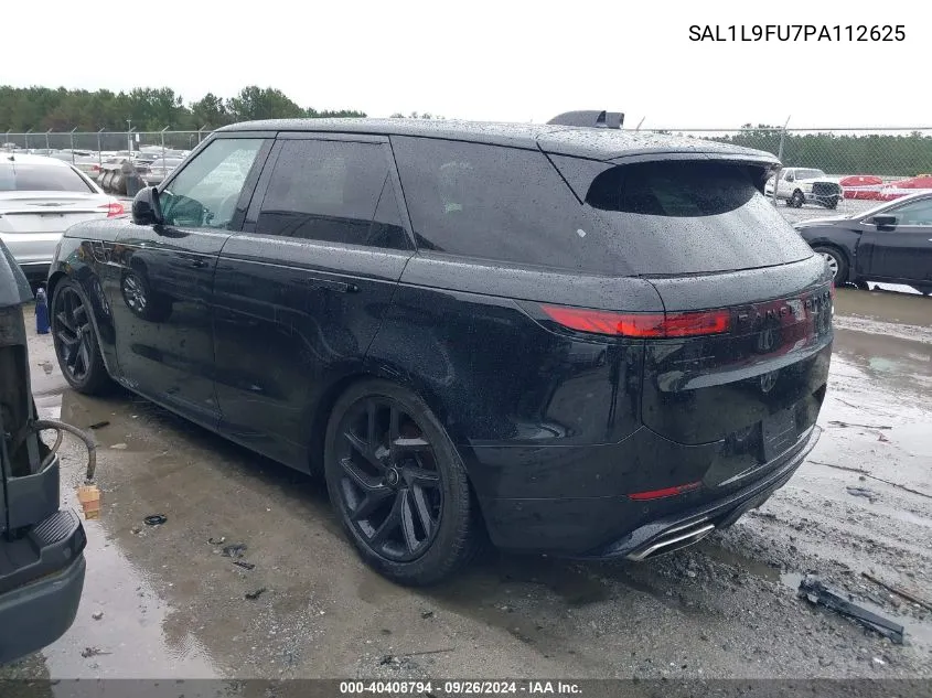 2023 Land Rover Range Rover Sport Dynamic Se VIN: SAL1L9FU7PA112625 Lot: 40408794