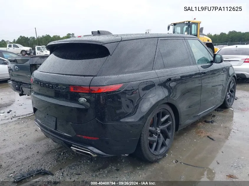 2023 Land Rover Range Rover Sport Dynamic Se VIN: SAL1L9FU7PA112625 Lot: 40408794