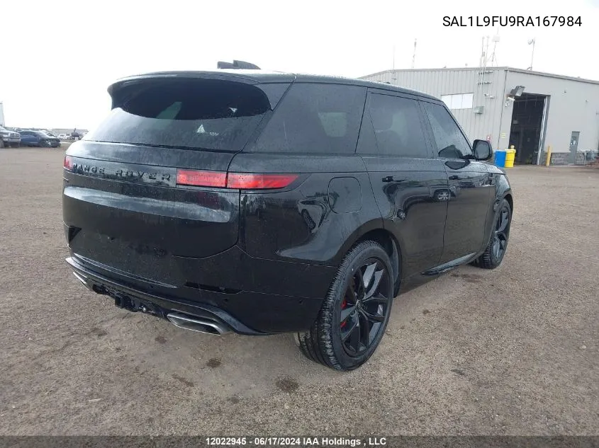 2024 Land Rover Range Rover Sport VIN: SAL1L9FU9RA167984 Lot: 12022945