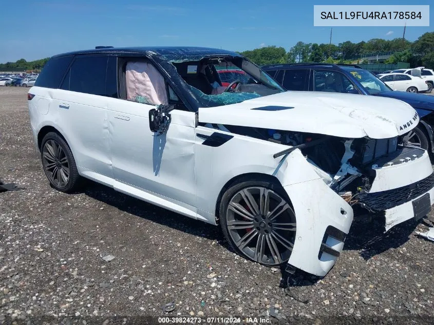 2024 Land Rover Range Rover Sport Dynamic Se VIN: SAL1L9FU4RA178584 Lot: 39824273