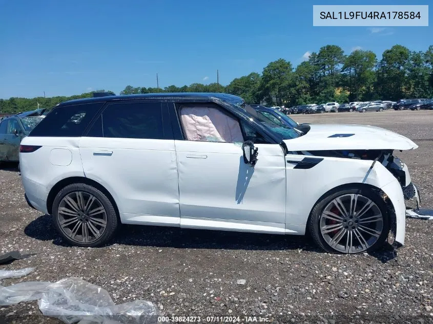 2024 Land Rover Range Rover Sport Dynamic Se VIN: SAL1L9FU4RA178584 Lot: 39824273