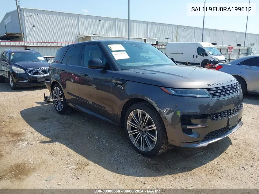 2024 Land Rover Range Rover Sport Dynamic Se VIN: SAL1L9FU0RA199612 Lot: 39980550