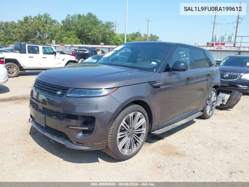 2024 Land Rover Range Rover Sport Dynamic Se VIN: SAL1L9FU0RA199612 Lot: 39980550