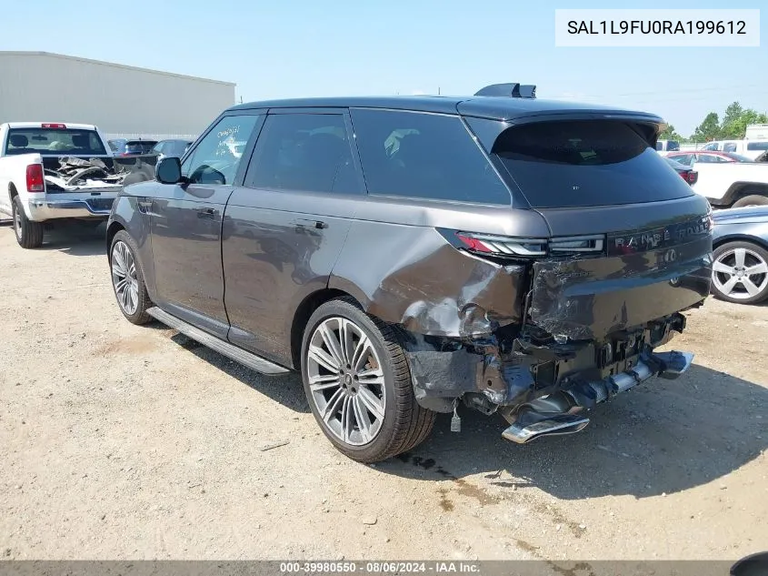 2024 Land Rover Range Rover Sport Dynamic Se VIN: SAL1L9FU0RA199612 Lot: 39980550