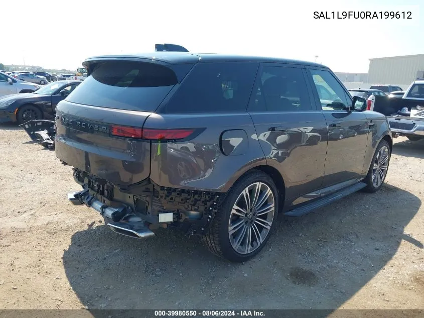 2024 Land Rover Range Rover Sport Dynamic Se VIN: SAL1L9FU0RA199612 Lot: 39980550