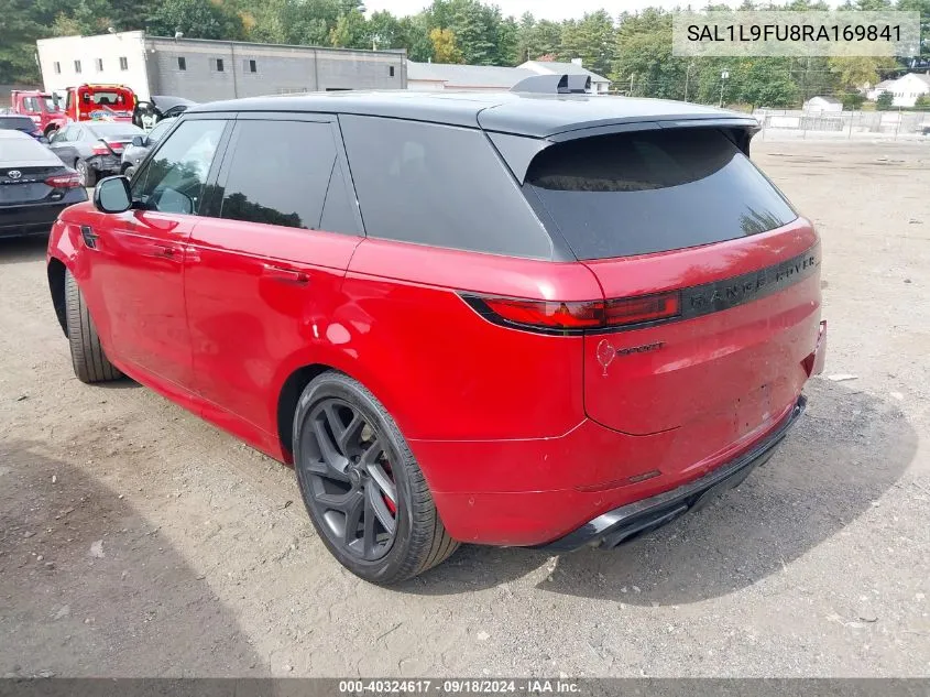 SAL1L9FU8RA169841 2024 Land Rover Range Rover Sport Dynamic Se