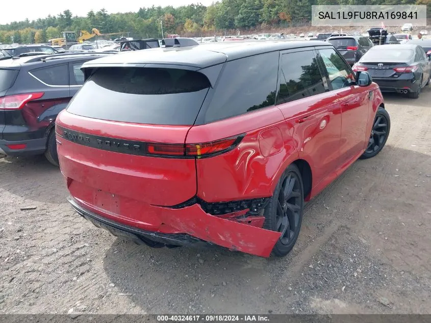 SAL1L9FU8RA169841 2024 Land Rover Range Rover Sport Dynamic Se