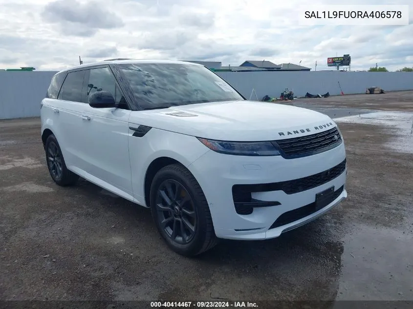 2024 Land Rover Range Rover Sport Dynamic Se VIN: SAL1L9FUORA406578 Lot: 40414467