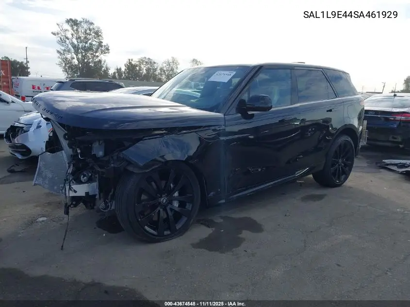 SAL1L9E44SA461929 2025 Land Rover Range Rover Sport P460 Dynamic Se