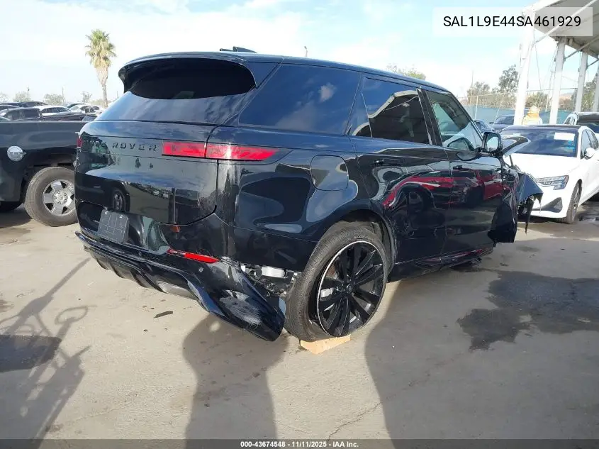 SAL1L9E44SA461929 2025 Land Rover Range Rover Sport P460 Dynamic Se