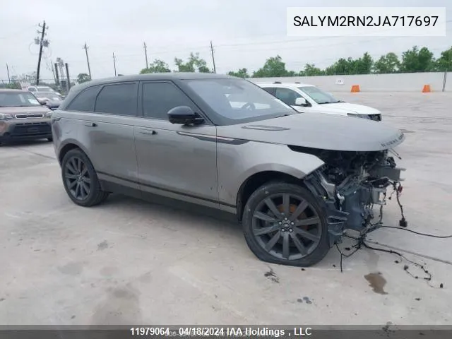 SALYM2RN2JA717697 2018 Land Rover Range Rover Velar