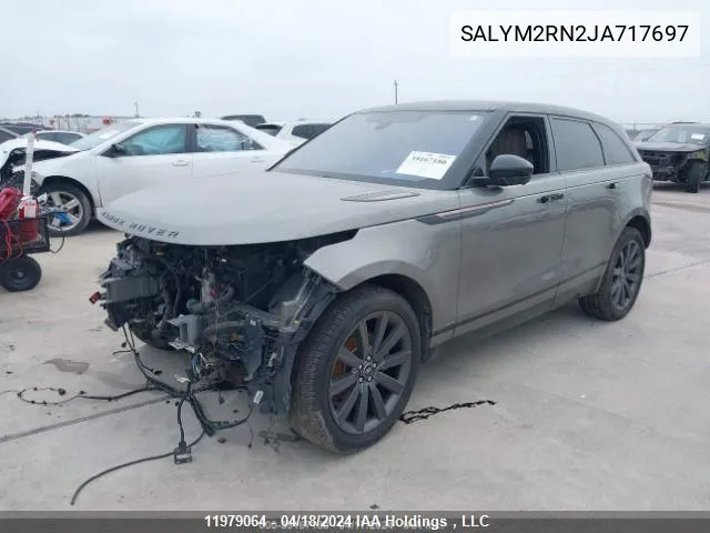 SALYM2RN2JA717697 2018 Land Rover Range Rover Velar