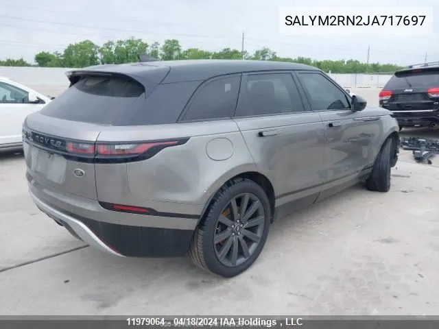 SALYM2RN2JA717697 2018 Land Rover Range Rover Velar