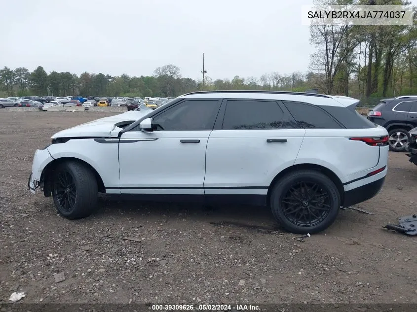 SALYB2RX4JA774037 2018 Land Rover Range Rover Velar P250 S