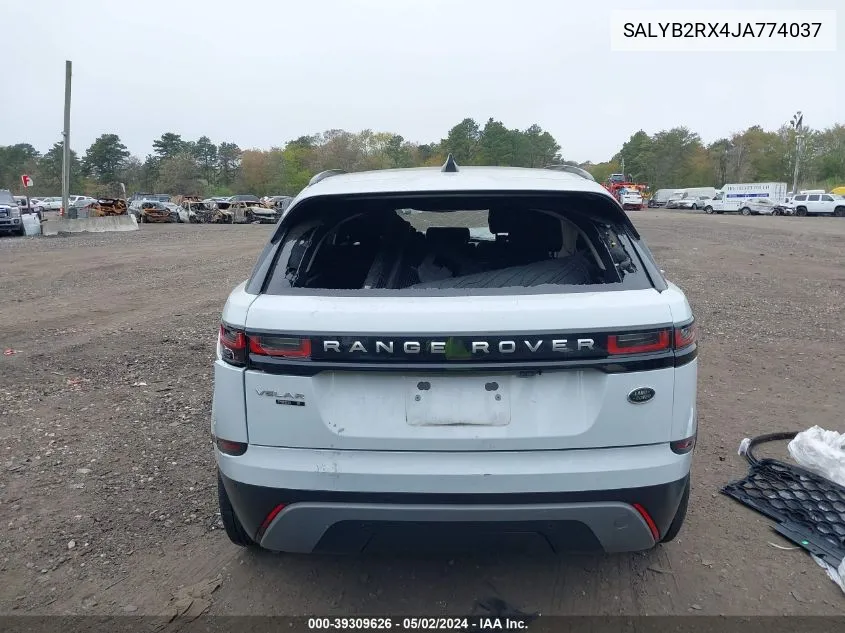 SALYB2RX4JA774037 2018 Land Rover Range Rover Velar P250 S