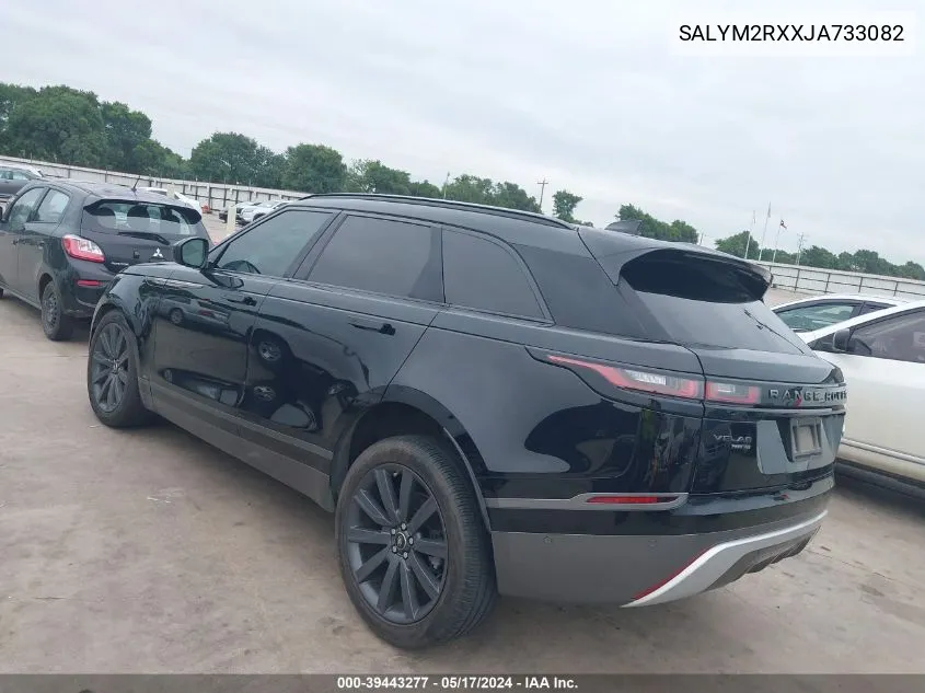 2018 Land Rover Range Rover Velar P250 Hse R-Dynamic VIN: SALYM2RXXJA733082 Lot: 39443277