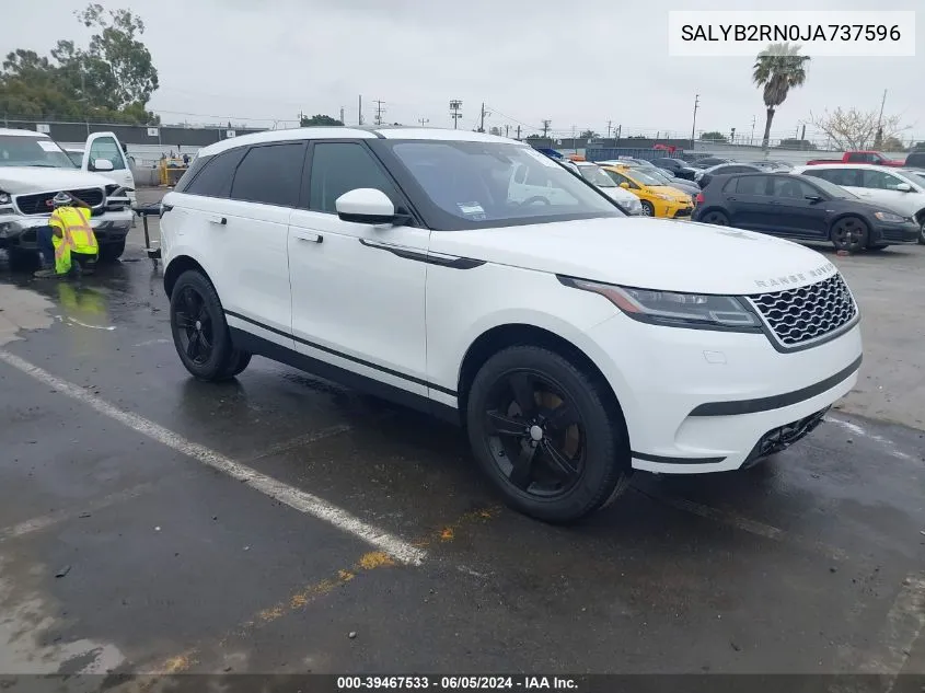 SALYB2RN0JA737596 2018 Land Rover Range Rover Velar D180 S