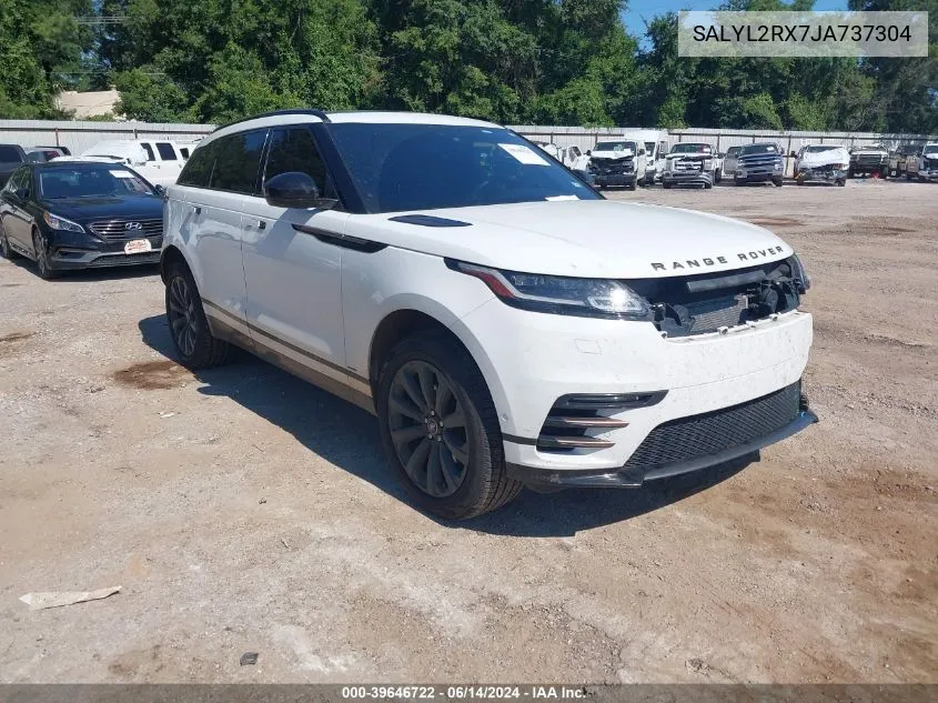 2018 Land Rover Range Rover Velar P250 Se R-Dynamic VIN: SALYL2RX7JA737304 Lot: 39646722