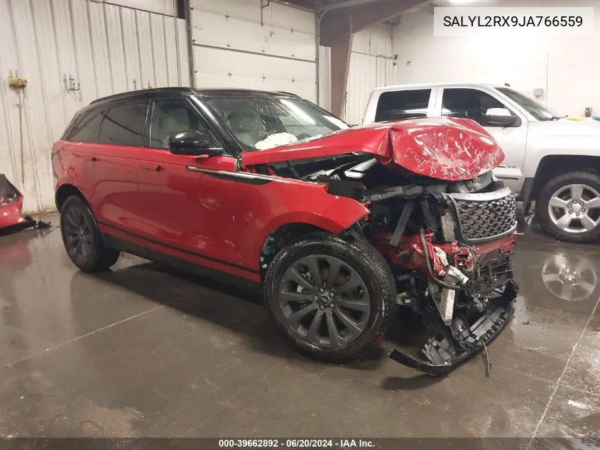 2018 Land Rover Range Rover Velar P250 Se R-Dynamic VIN: SALYL2RX9JA766559 Lot: 39662892