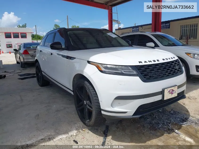 SALYB2RN0JA733662 2018 Land Rover Range Rover Velar D180 S