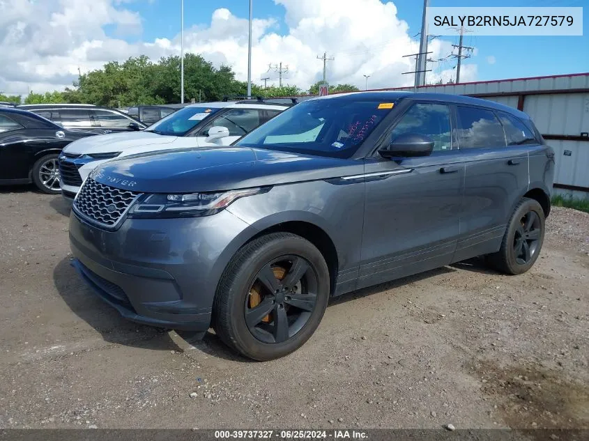 SALYB2RN5JA727579 2018 Land Rover Range Rover Velar D180 S