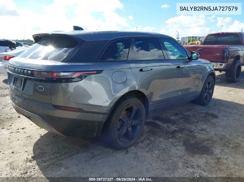 SALYB2RN5JA727579 2018 Land Rover Range Rover Velar D180 S