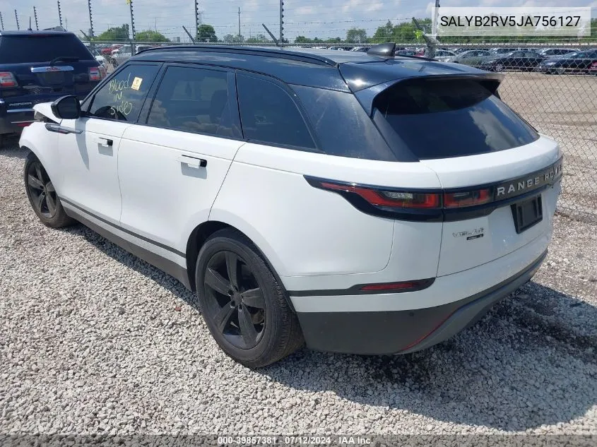 SALYB2RV5JA756127 2018 Land Rover Range Rover Velar P380 S