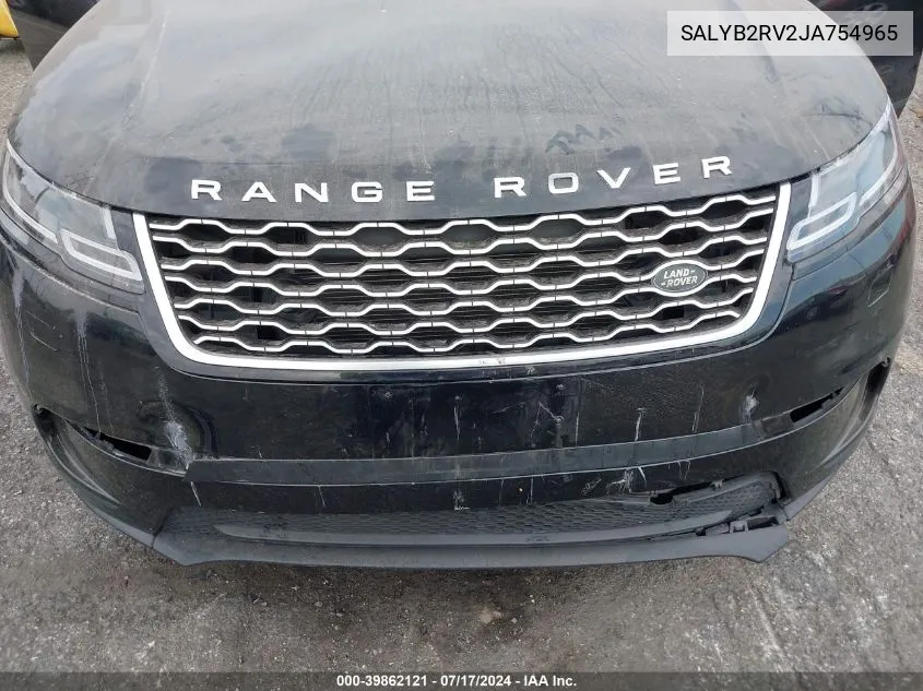 SALYB2RV2JA754965 2018 Land Rover Range Rover Velar P380 S