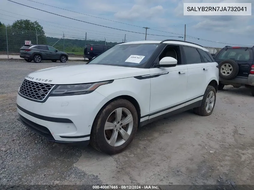 SALYB2RN7JA732041 2018 Land Rover Range Rover Velar D180 S