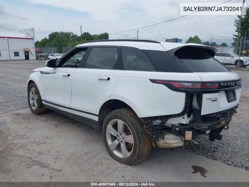 2018 Land Rover Range Rover Velar D180 S VIN: SALYB2RN7JA732041 Lot: 40087665