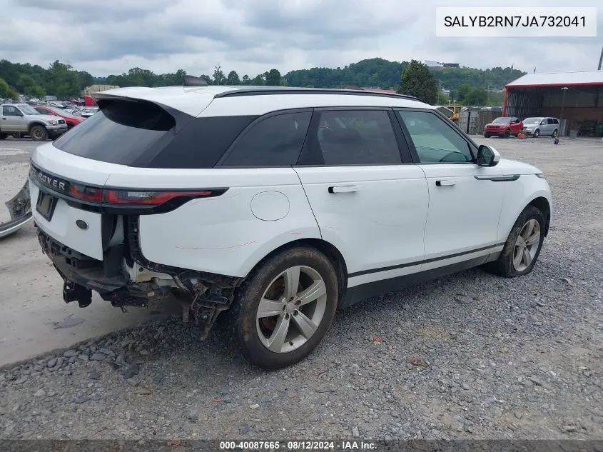 SALYB2RN7JA732041 2018 Land Rover Range Rover Velar D180 S