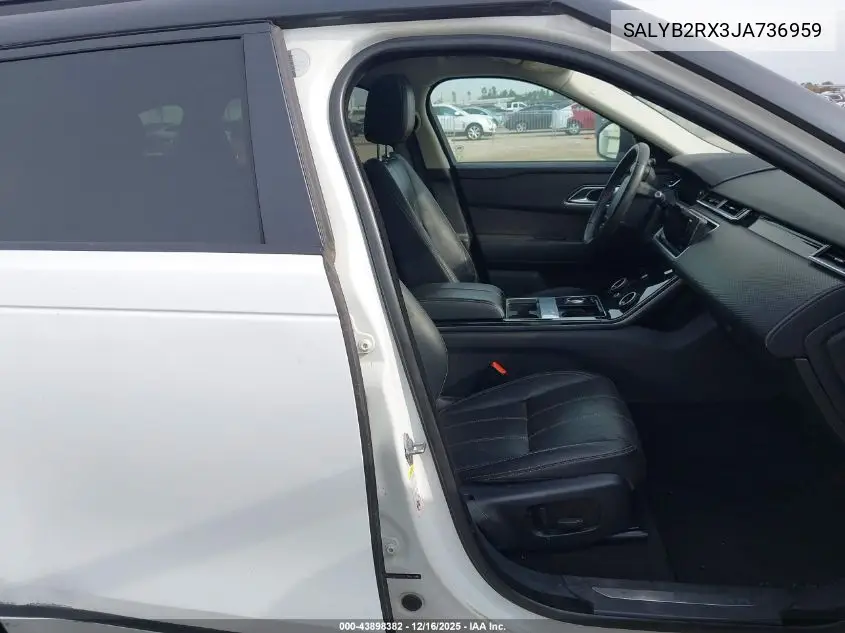 SALYB2RX3JA736959 2018 Land Rover Range Rover Velar P250 S