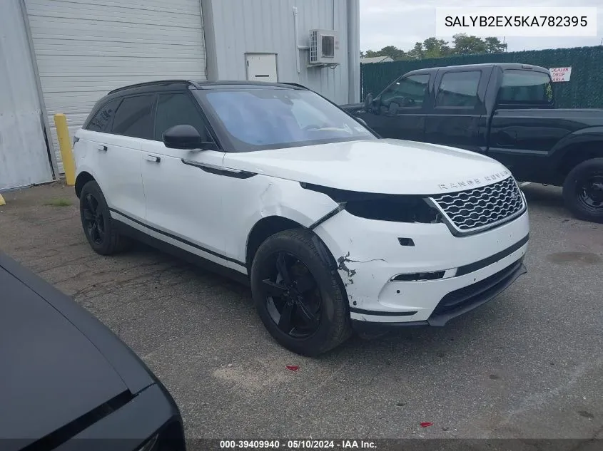 2019 Land Rover Range Rover Velar P250 S VIN: SALYB2EX5KA782395 Lot: 39409940