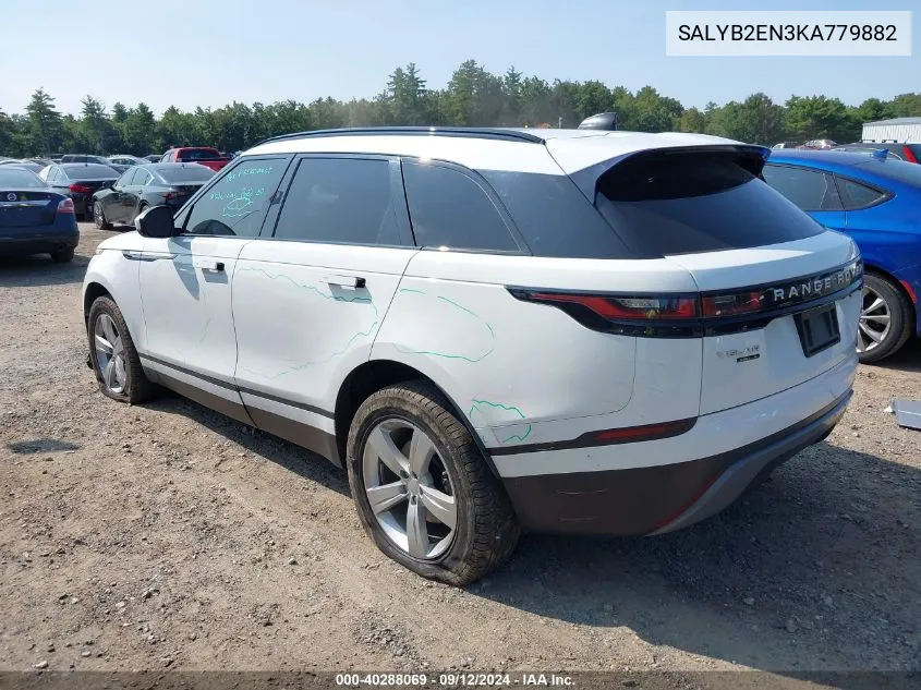 SALYB2EN3KA779882 2019 Land Rover Range Rover Velar S