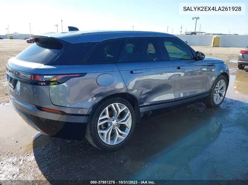 SALYK2EX4LA261928 2020 Land Rover Range Rover Velar R-Dynamic S