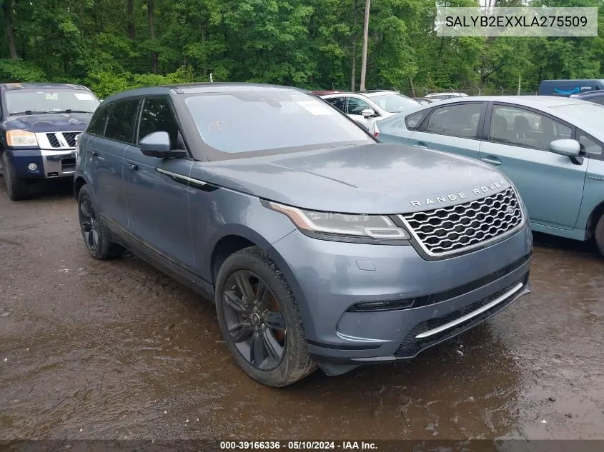 SALYB2EXXLA275509 2020 Land Rover Range Rover Velar P250 S