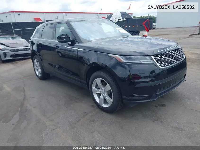 2020 Land Rover Range Rover Velar P250 S VIN: SALYB2EX1LA258582 Lot: 39484957