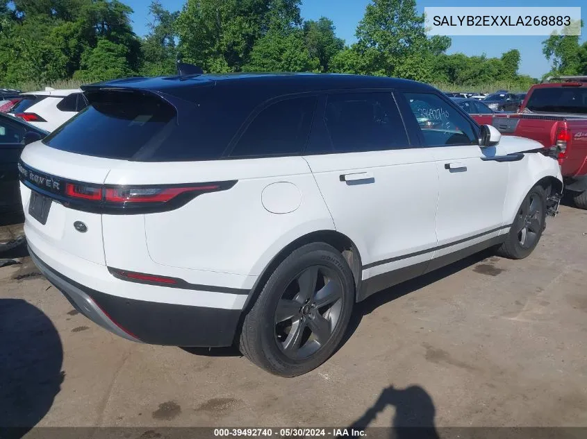 SALYB2EXXLA268883 2020 Land Rover Range Rover Velar P250 S