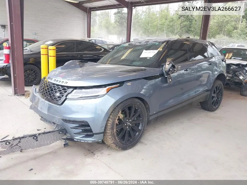 2020 Land Rover Range Rover Velar R-Dynamic Hse VIN: SALYM2EV3LA266627 Lot: 39745791