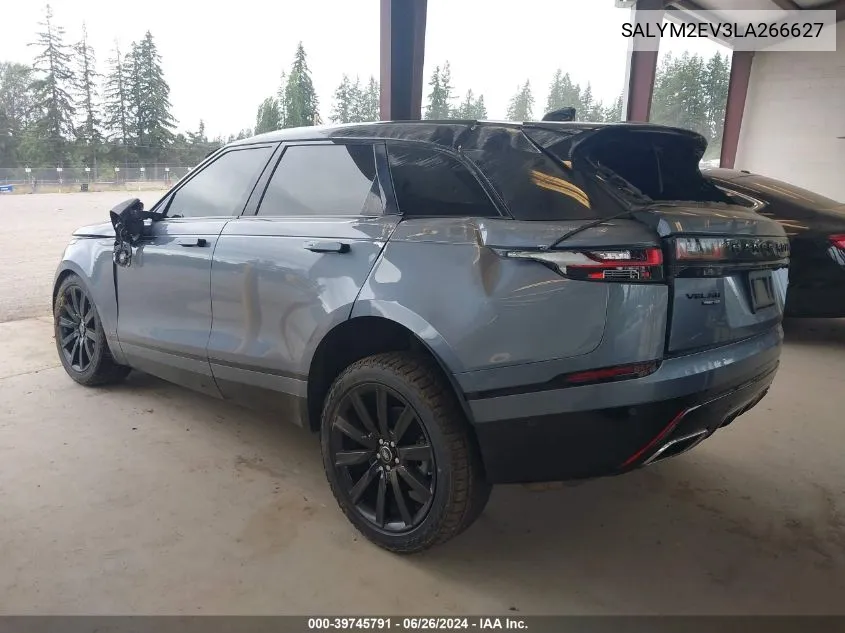 SALYM2EV3LA266627 2020 Land Rover Range Rover Velar R-Dynamic Hse