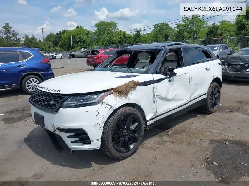 SALYK2EX6LA291044 2020 Land Rover Range Rover Velar P250 R-Dynamic S